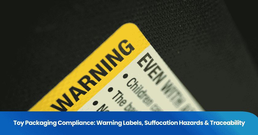 Toy Packaging Compliance: Warning Labels, Suffocation Hazards & Traceability